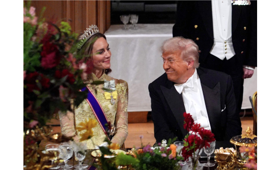 Дональд Трамп Их Британийн гүнж Кэтриний гоо үзэсгэлэнг магтав